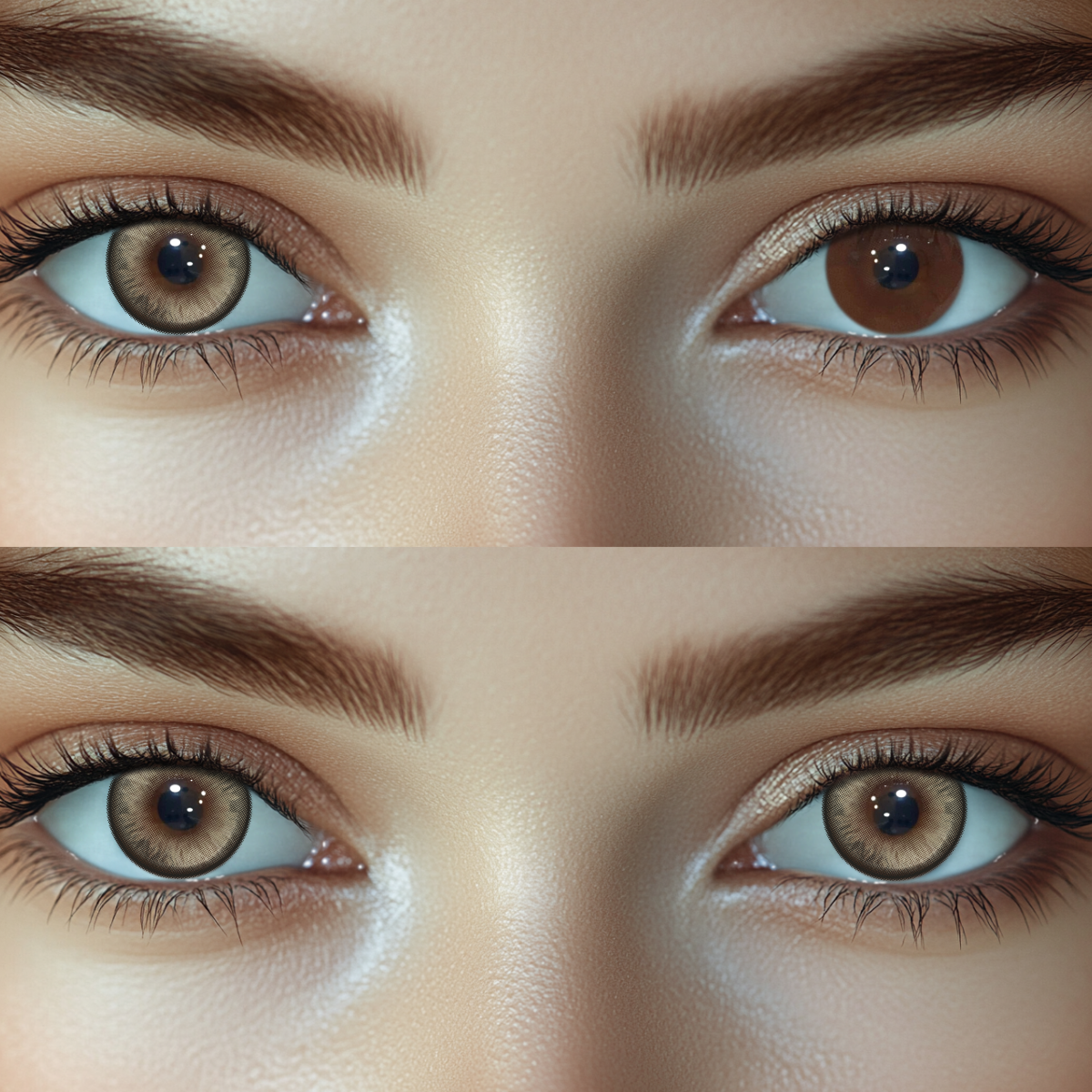 Soft Whisper Gray Colored Contact Lenses