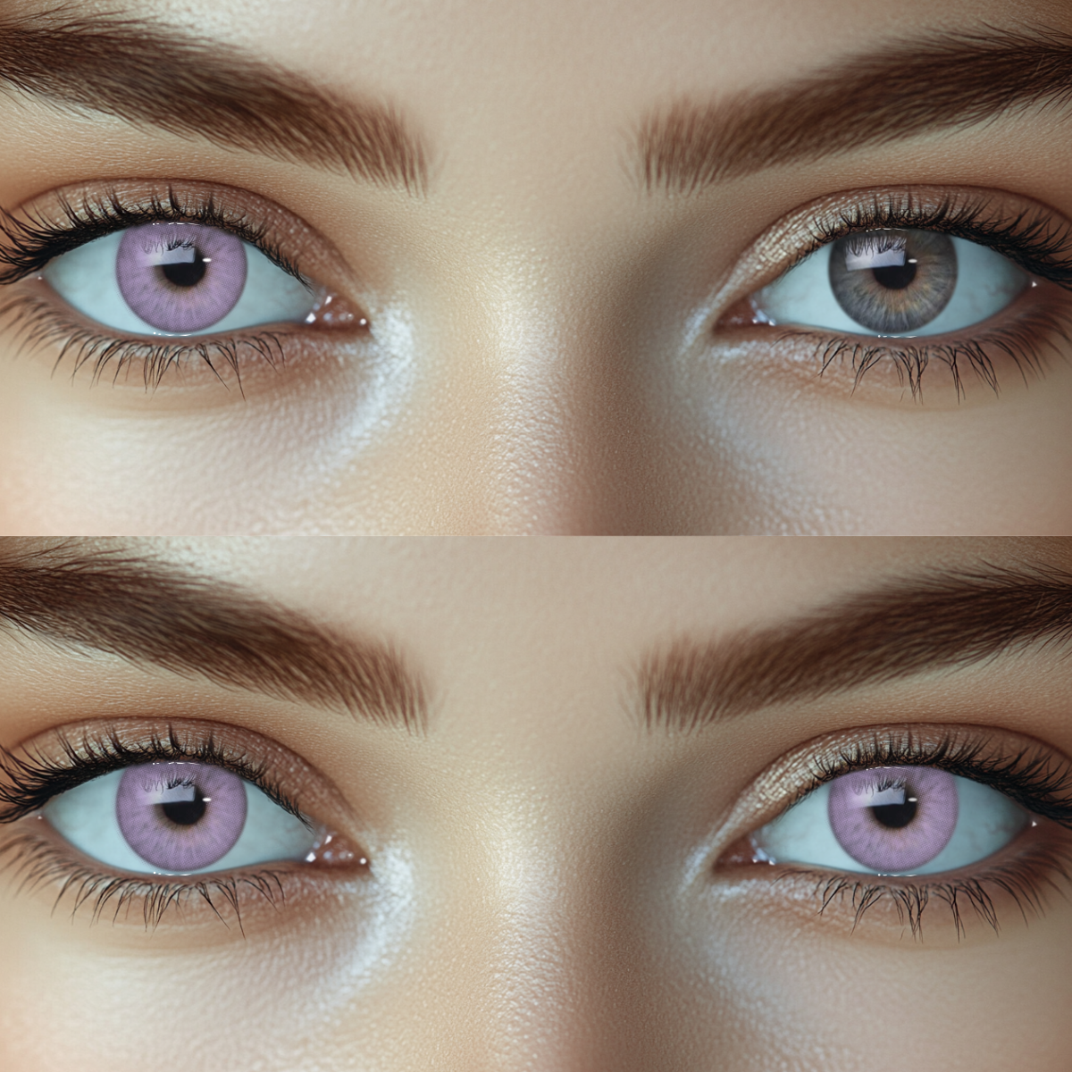 PlumGlow Prescription Colored Contact Lenses