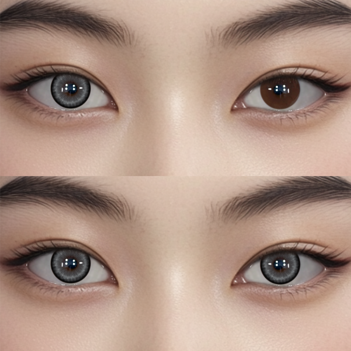 Elysium Gray Colored Contact Lenses