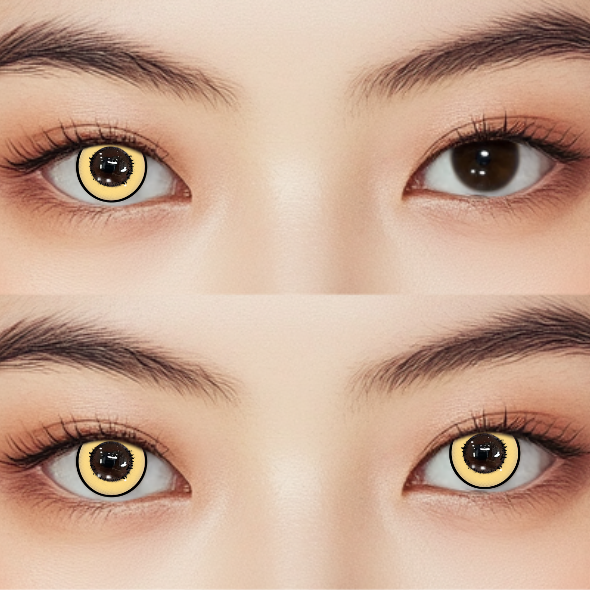 Magic Brown Prescription Colored Contact Lenses