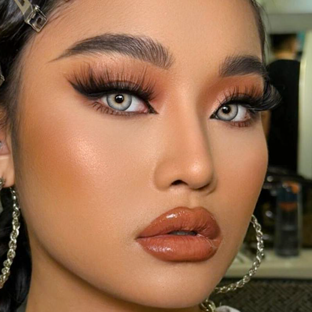 Audrey Gray Colored Contact Lenses