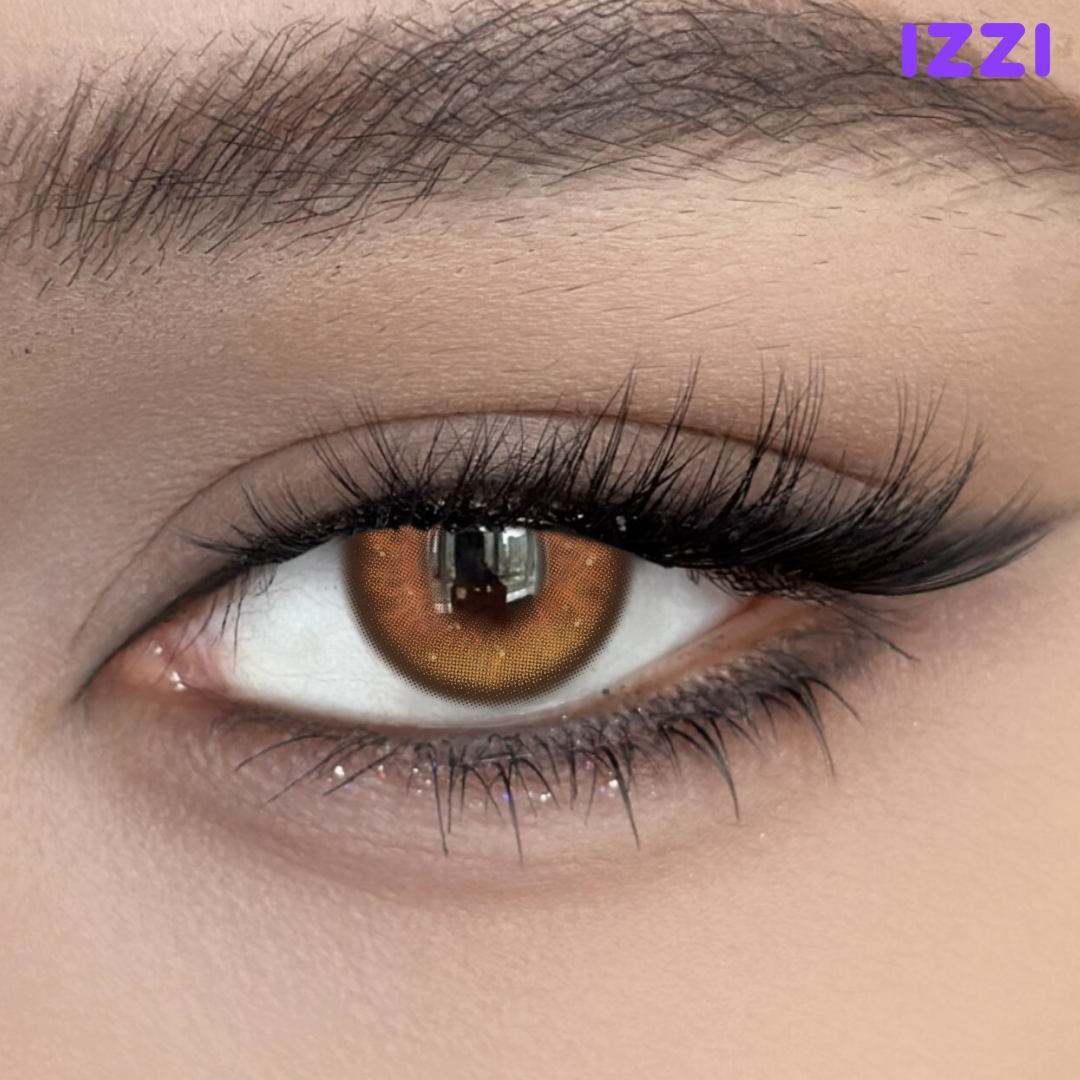Hellion Brown Colored Contact Lenses
