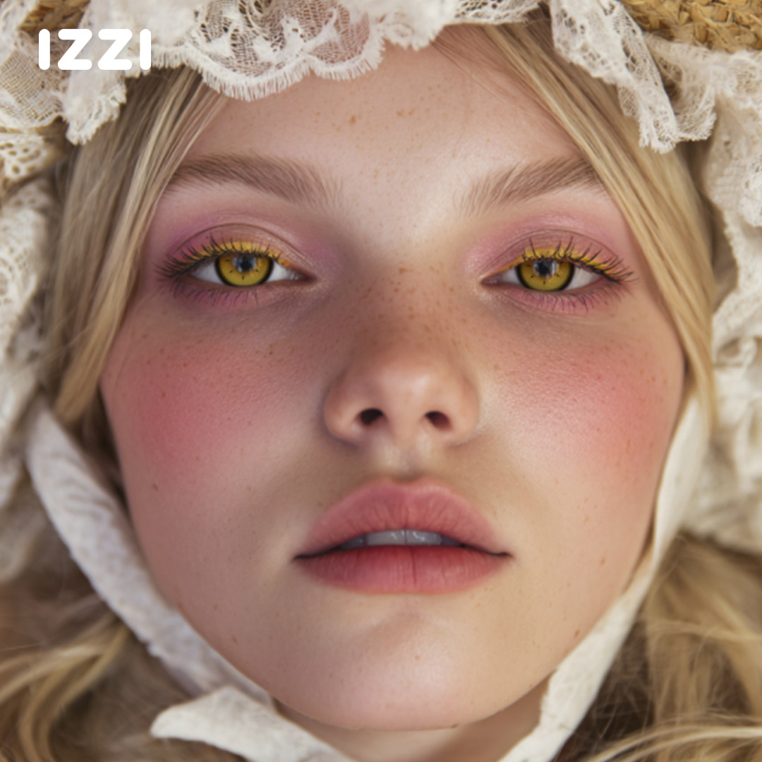 Auburn Gleam Brown Colored Contact Lenses