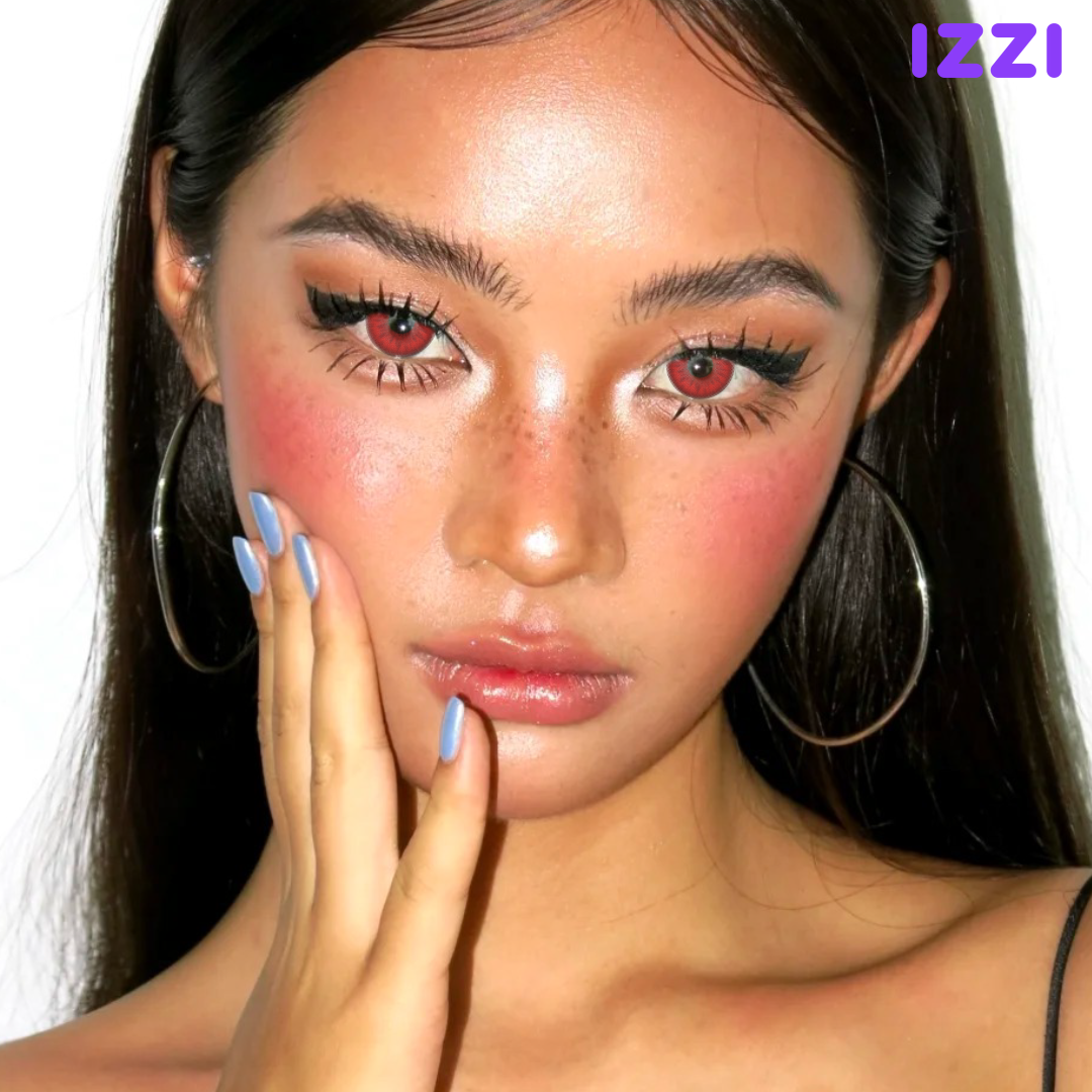 Dreamshade Red Prescription Colored Contact Lenses