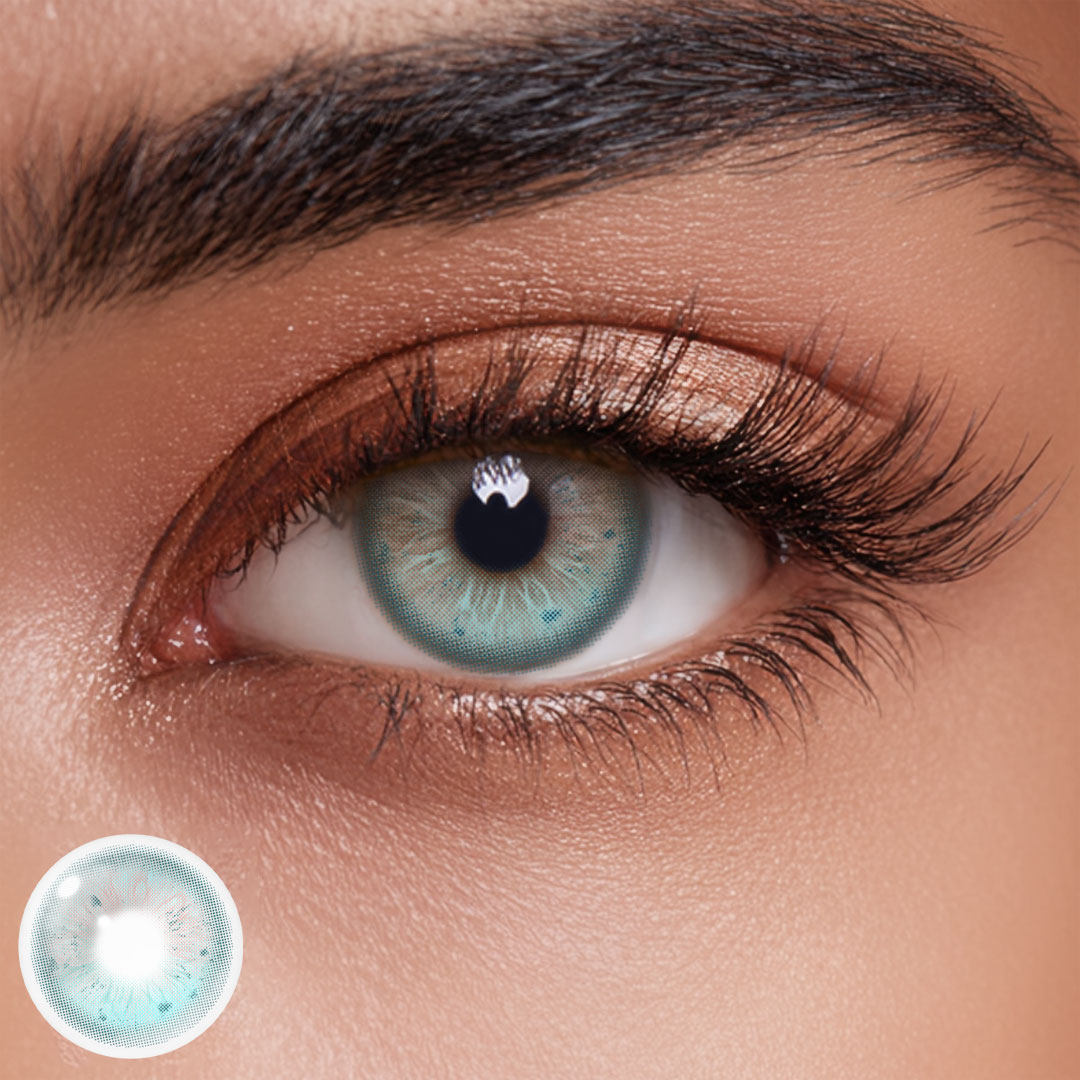 Iceridge Green Colored Contact Lenses