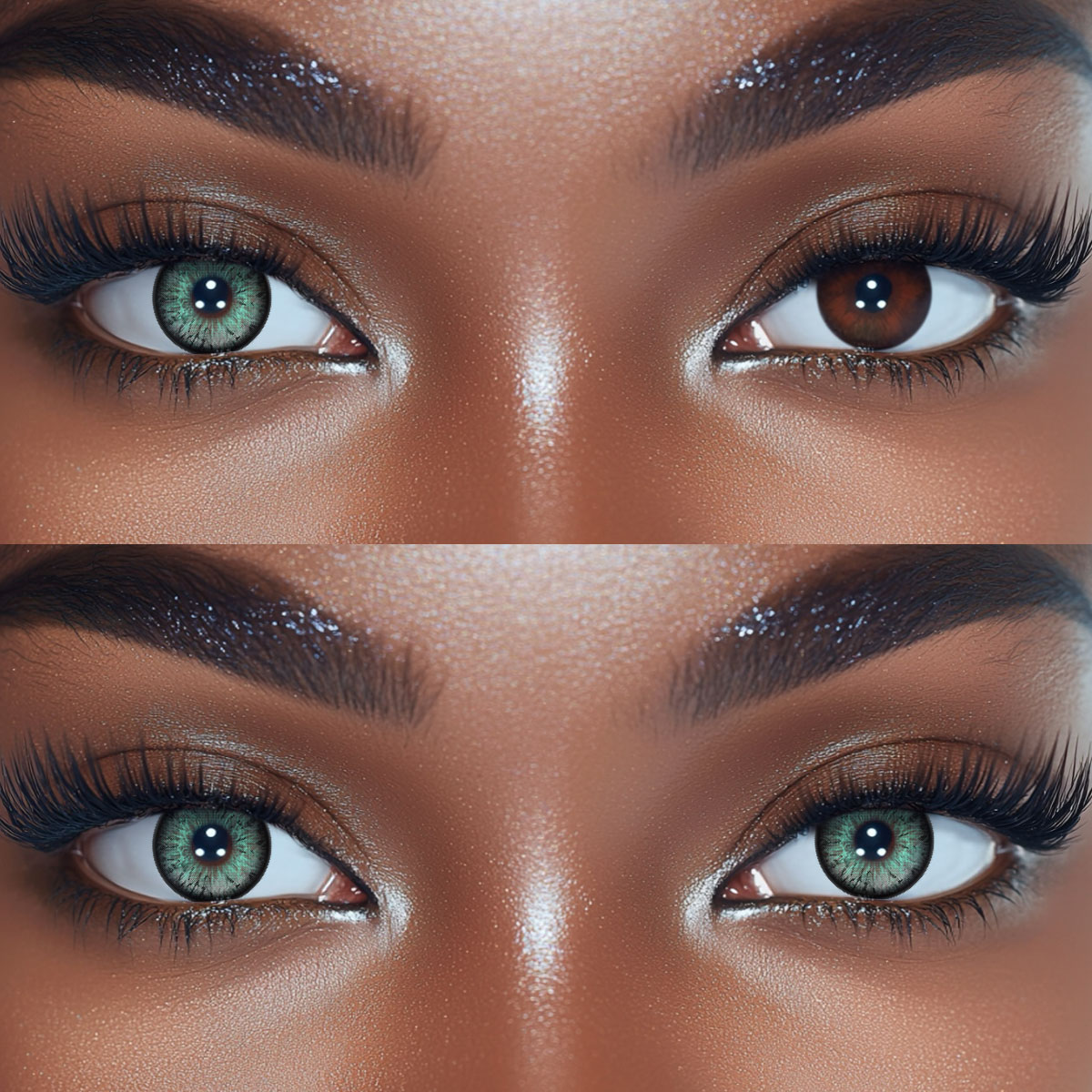 Roxa Blue Colored Contact Lenses