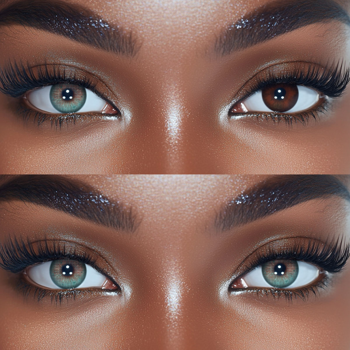 Iceridge Green Colored Contact Lenses