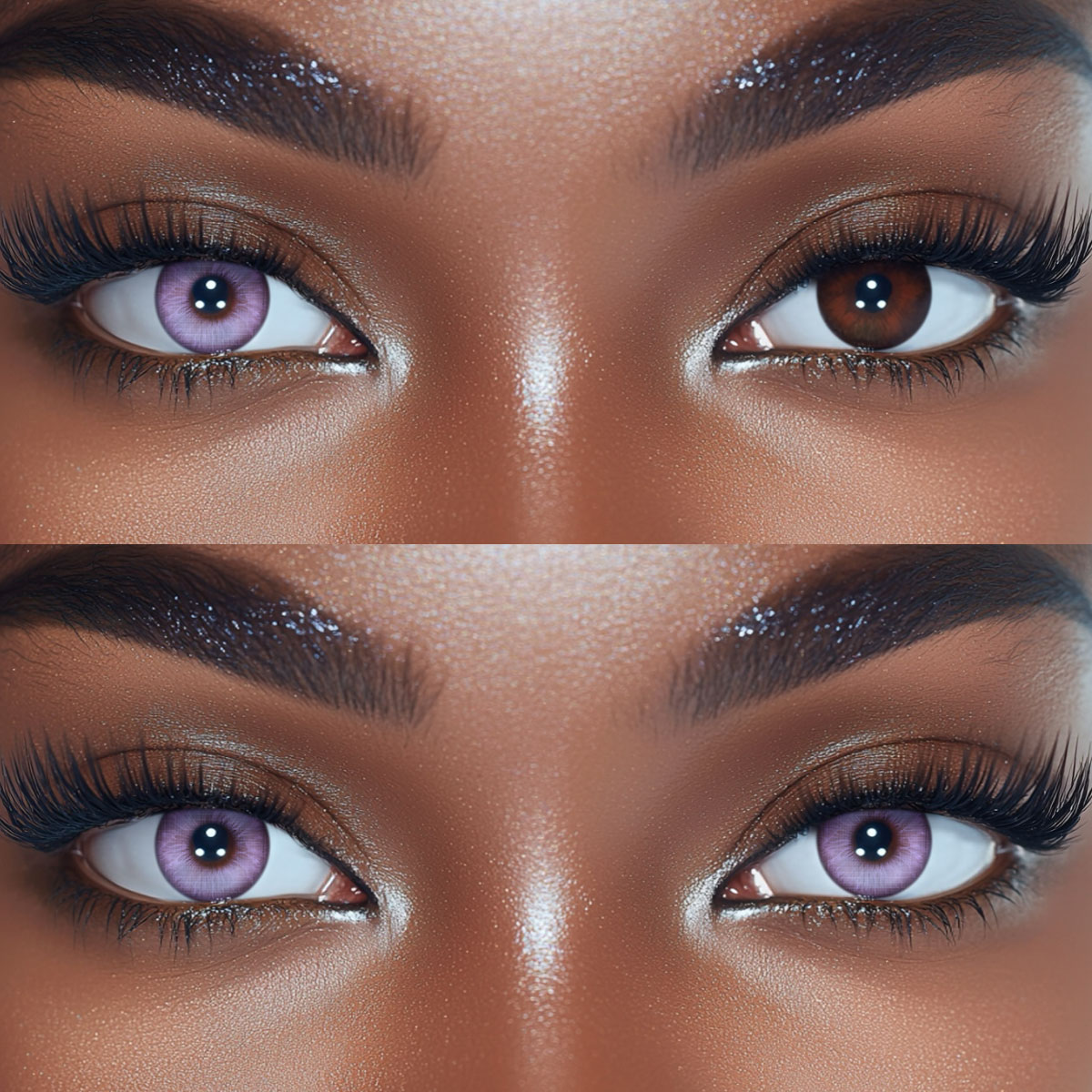 Avenix Purple Colored Contact Lenses
