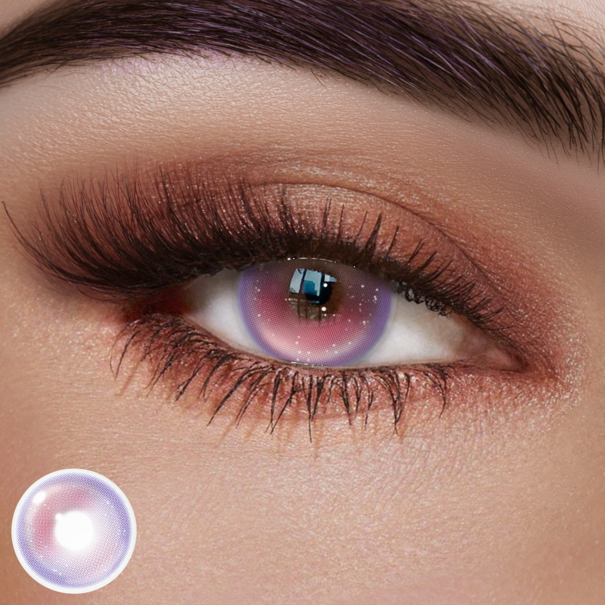 Aurra Pink Colored Contact Lenses