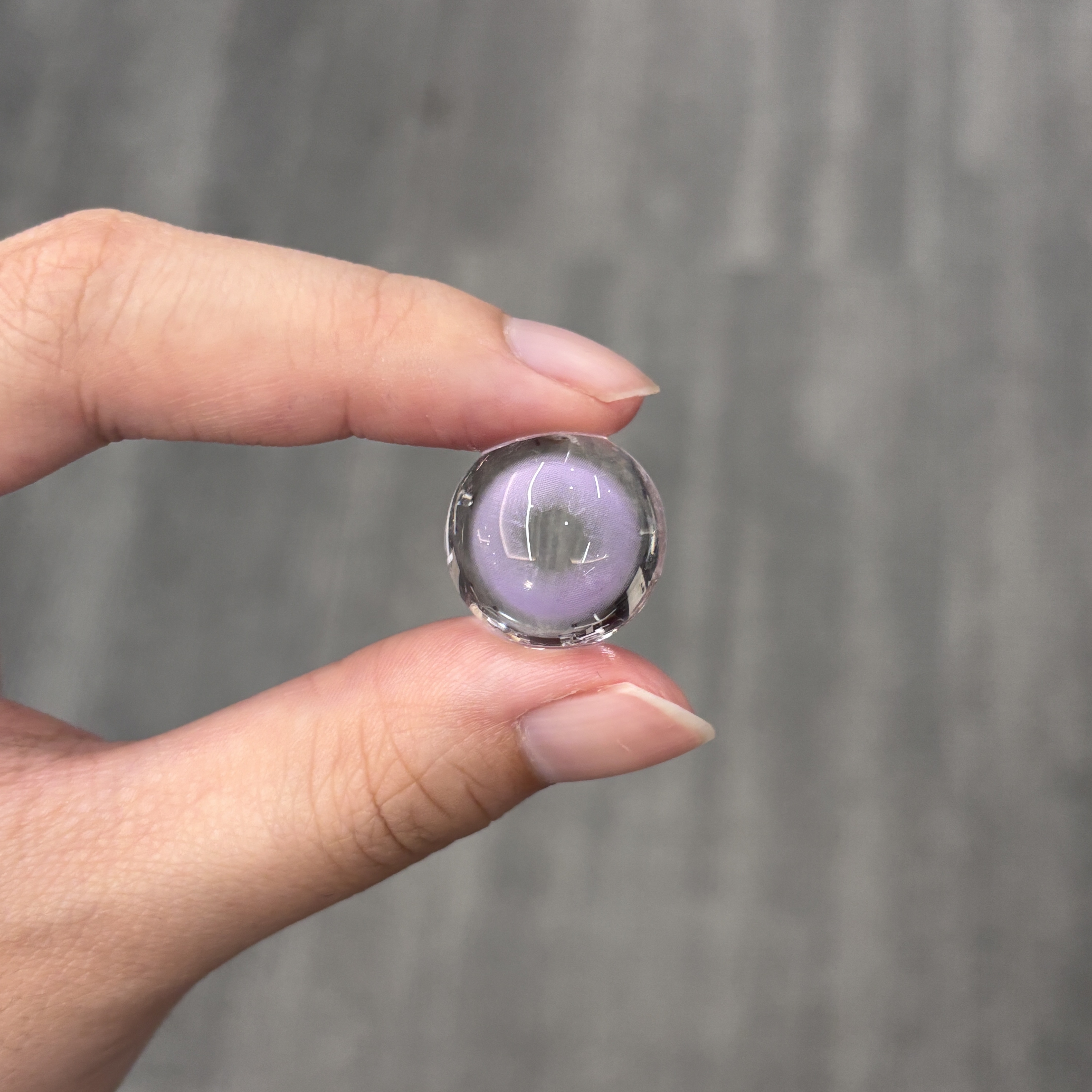 Silk Frost Purple Colored Contact Lenses