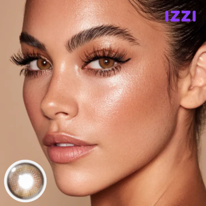 Hellion Brown Colored Contact Lenses