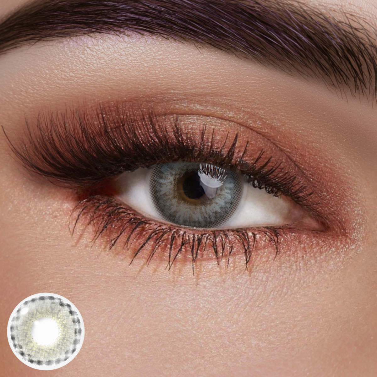 Himalis Gray Colored Contact Lenses