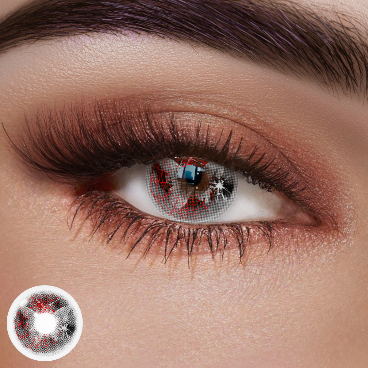 Farri Gray Colored Contact Lenses