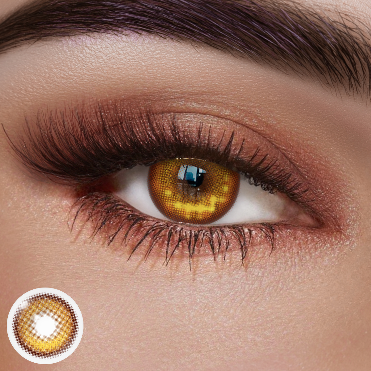 Firestone Brown Colored Contact Lenses
