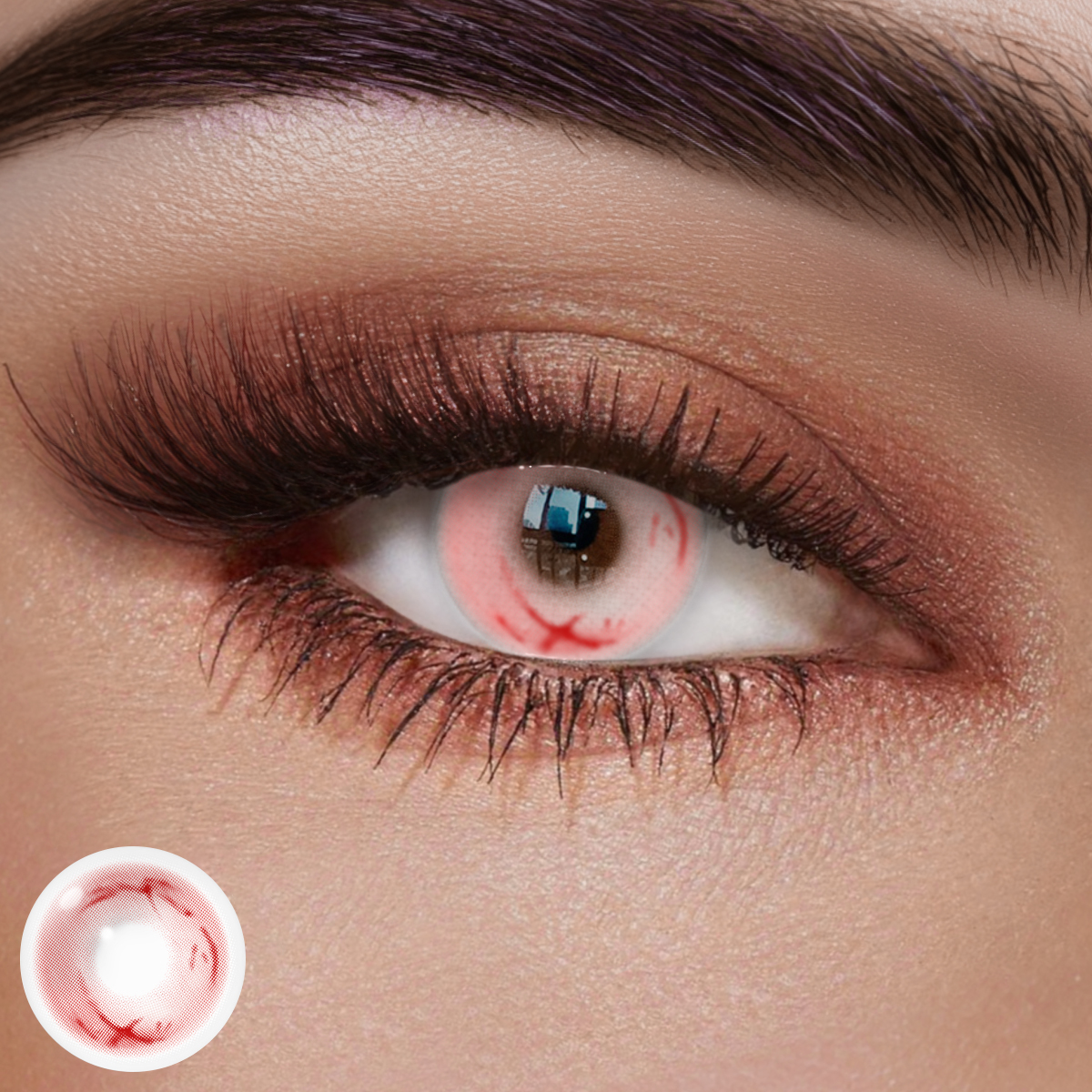 Fury White Colored Contact Lenses