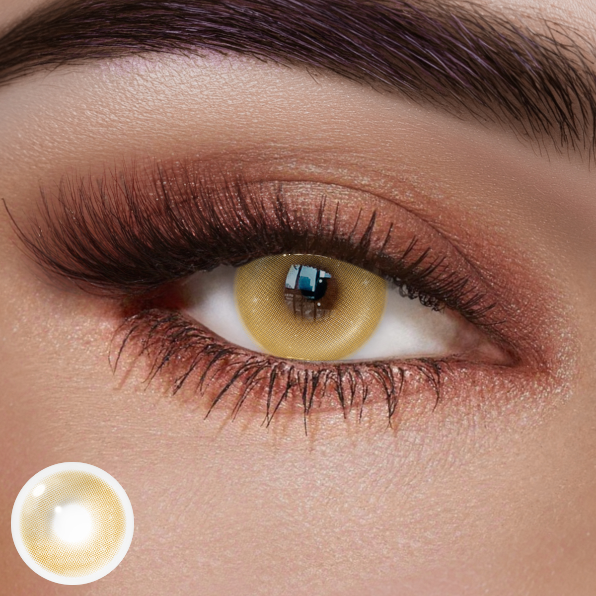 Moodis Brown Colored Contact Lenses