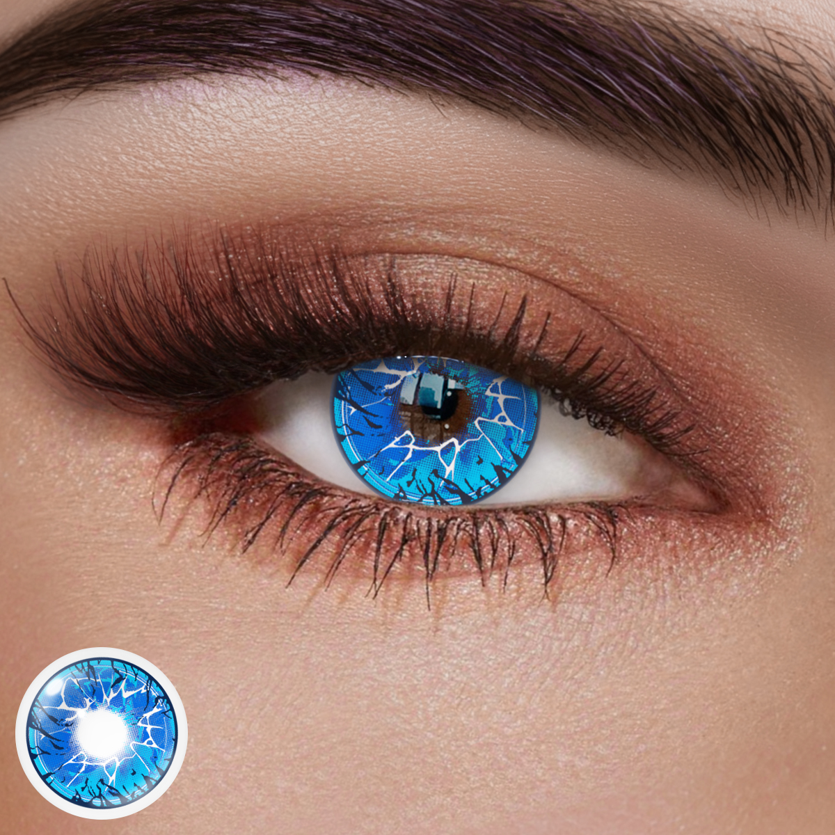 Portal Blue Colored Contact Lenses