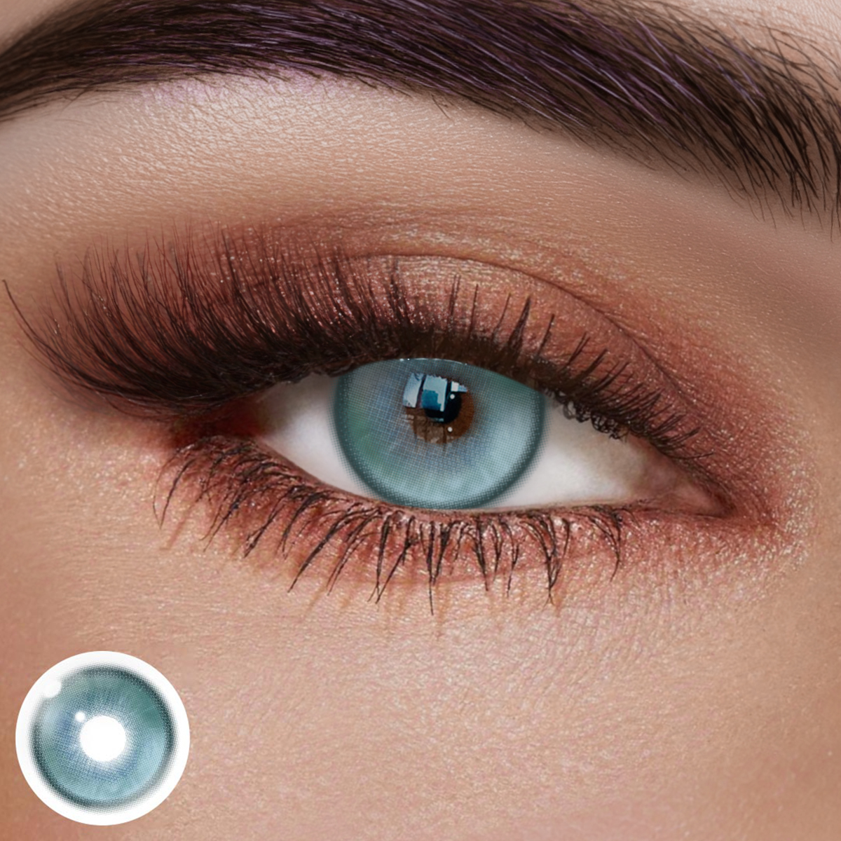 Shard Green Colored Contact Lenses