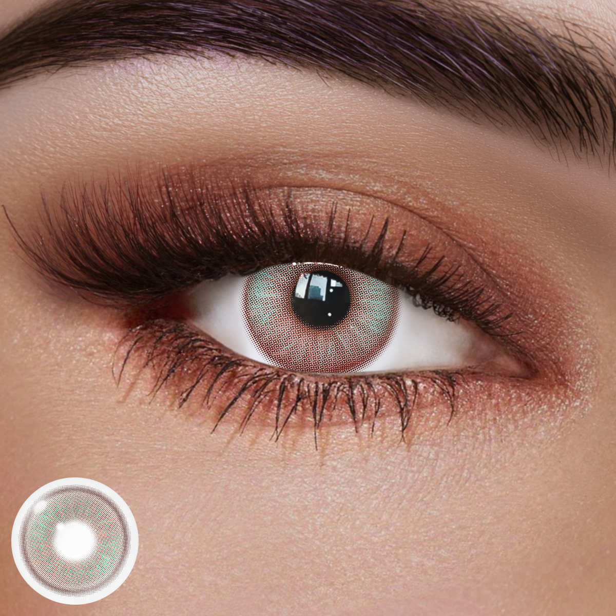 Dreamfire Brown Colored Contact Lenses