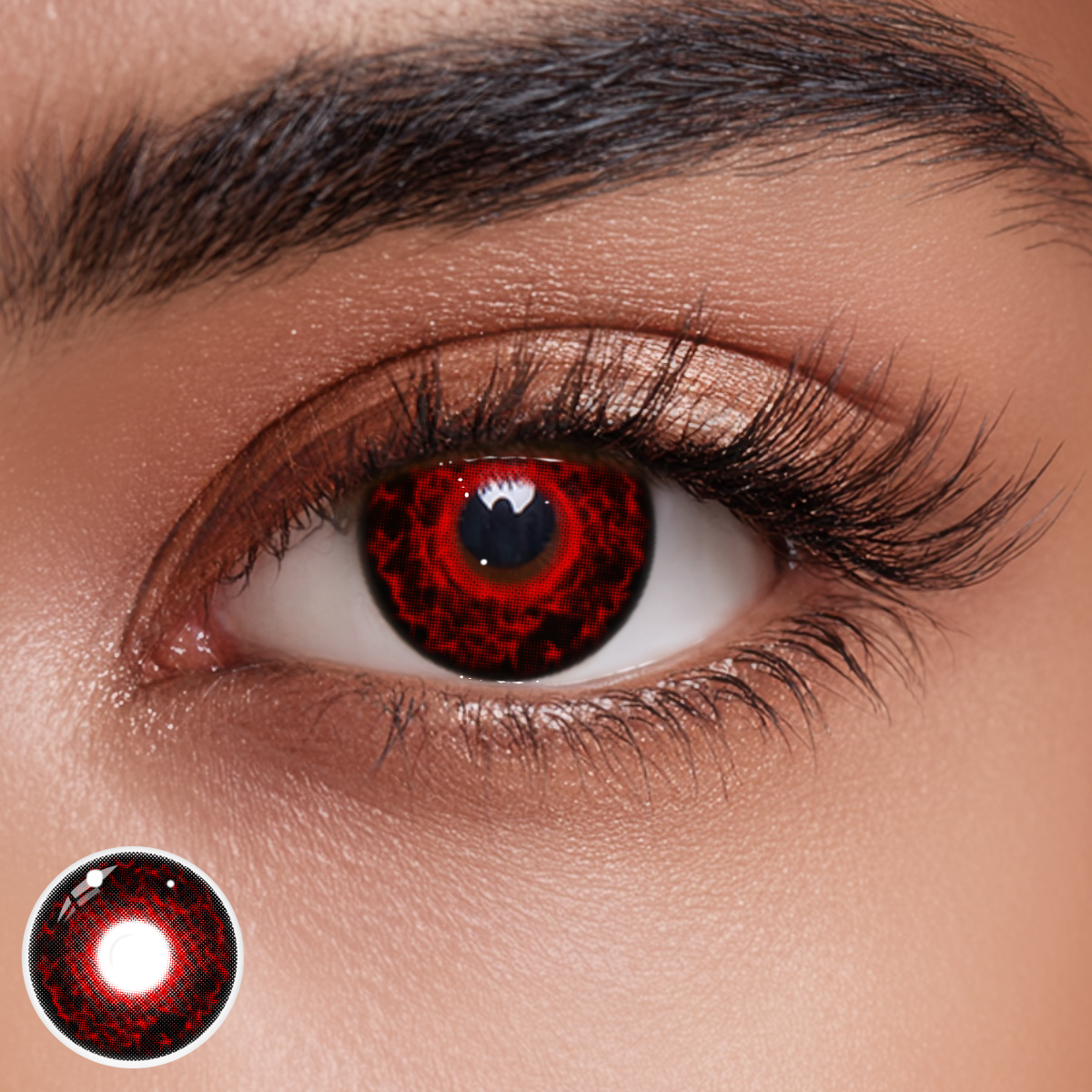 Blinksy Black Colored Contact Lenses