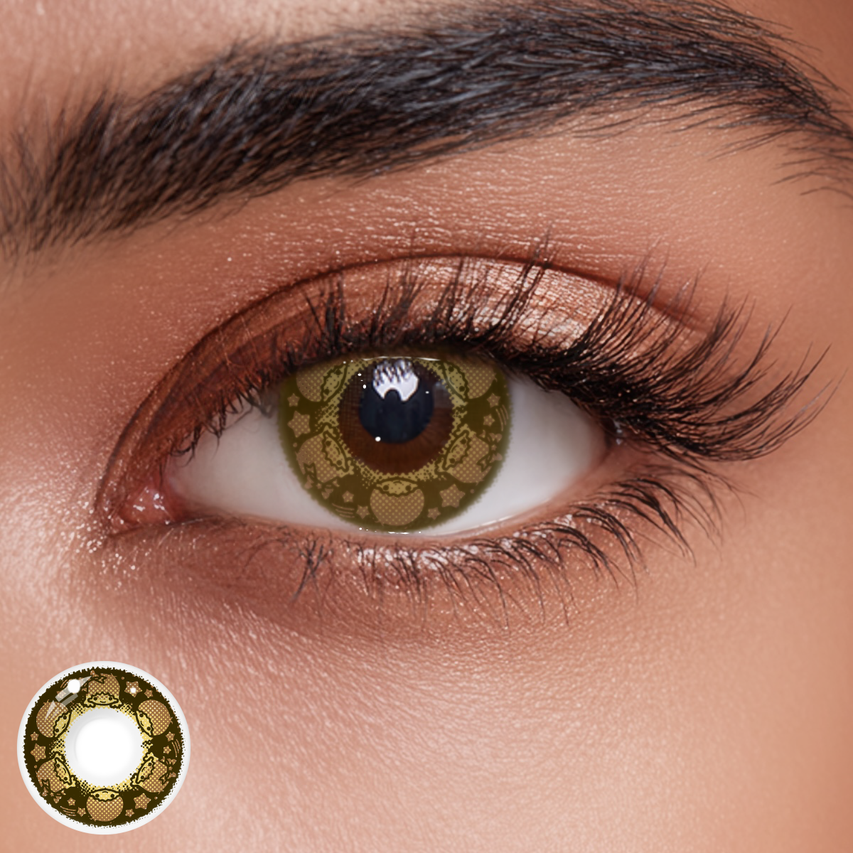 Little Twin Stars Style Colored Contact Lenses