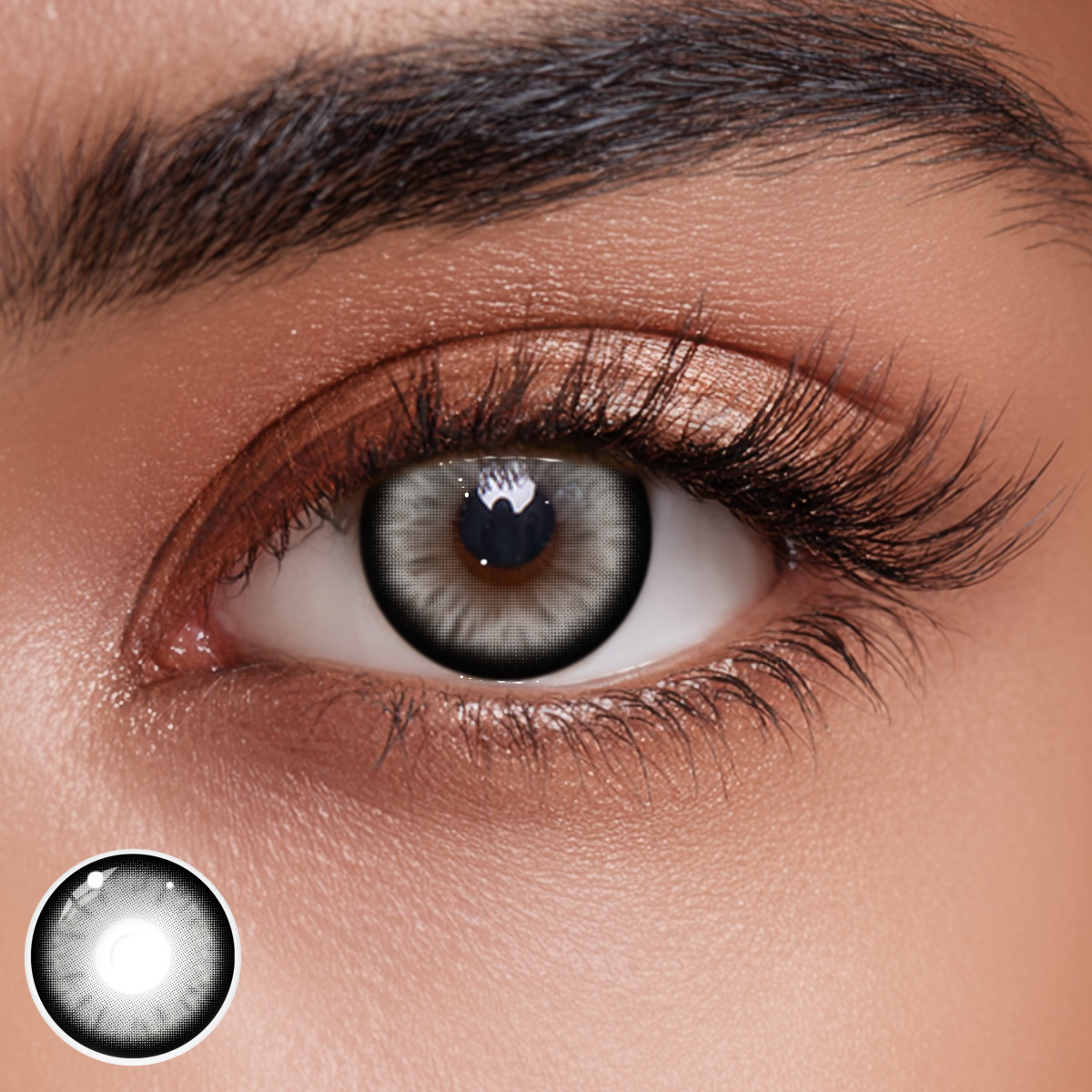 Wraith Gray Colored Contact Lenses