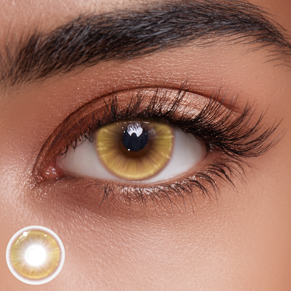 Tartis Brown Colored Contact Lenses