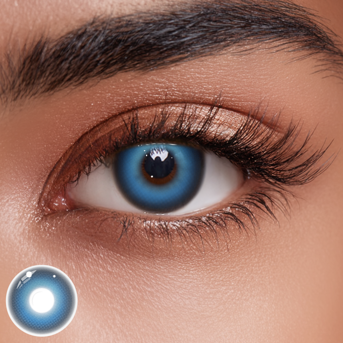 Etheris Blue Colored Contact Lenses