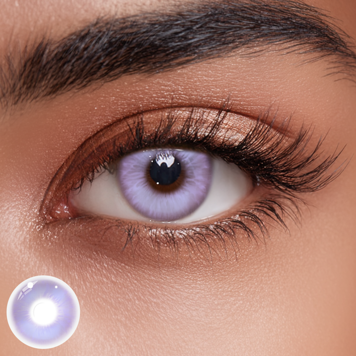 Avenix Purple Colored Contact Lenses