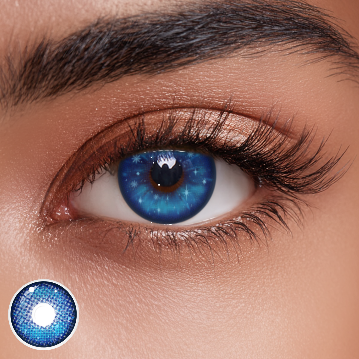 Moonis Blue Colored Contact Lenses