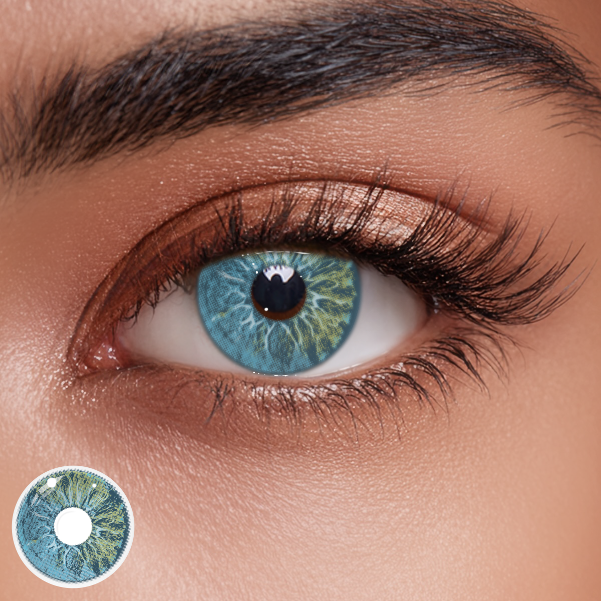 Charmelle Blue Colored Contact Lenses
