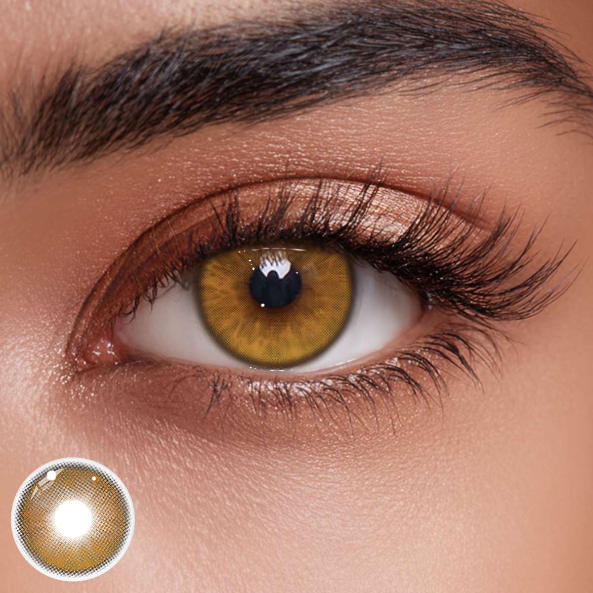 Snowis Brown Colored Contact Lenses