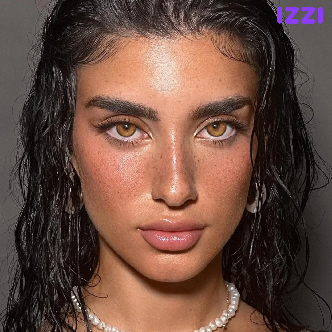 Hellion Brown Colored Contact Lenses