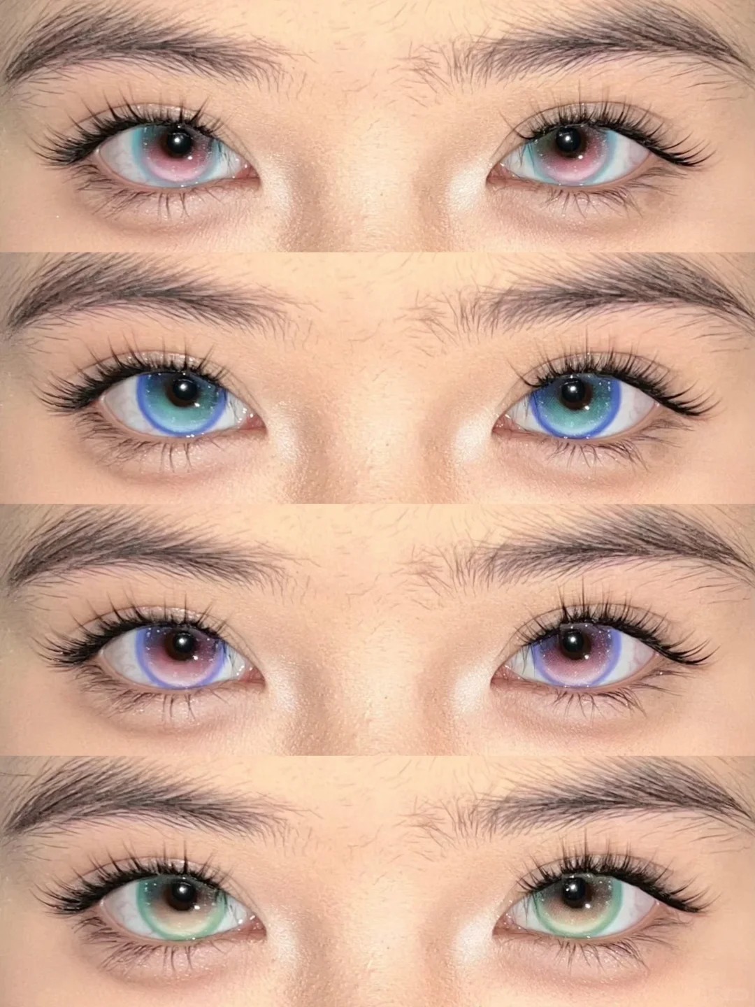 Aurra Blue Colored Contact Lenses