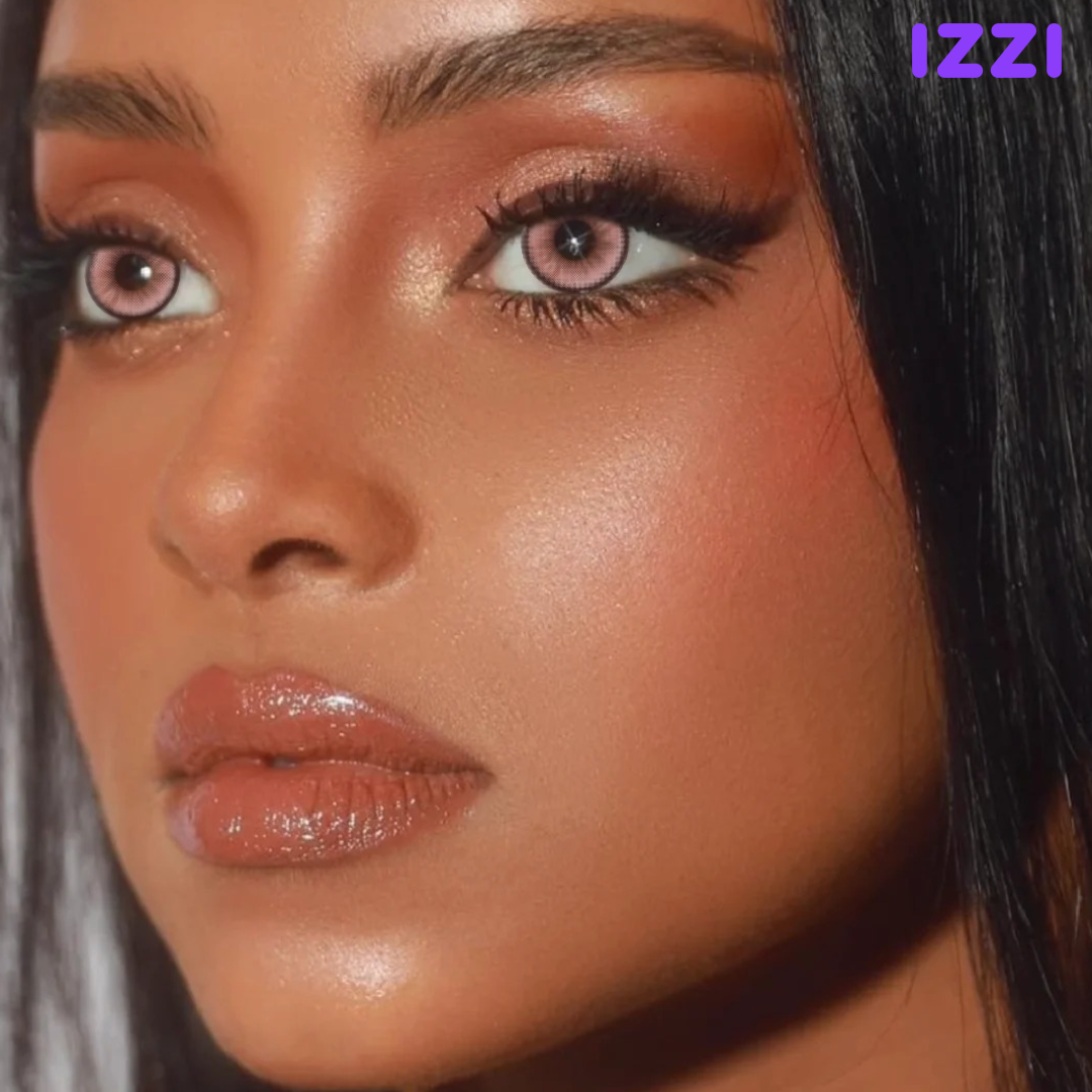 Lunaria Red Colored Contact Lenses