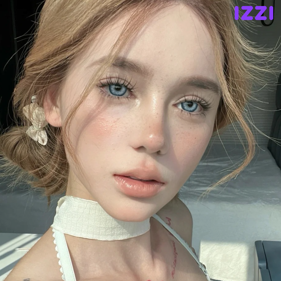 Dawn Blue Colored Contact Lenses