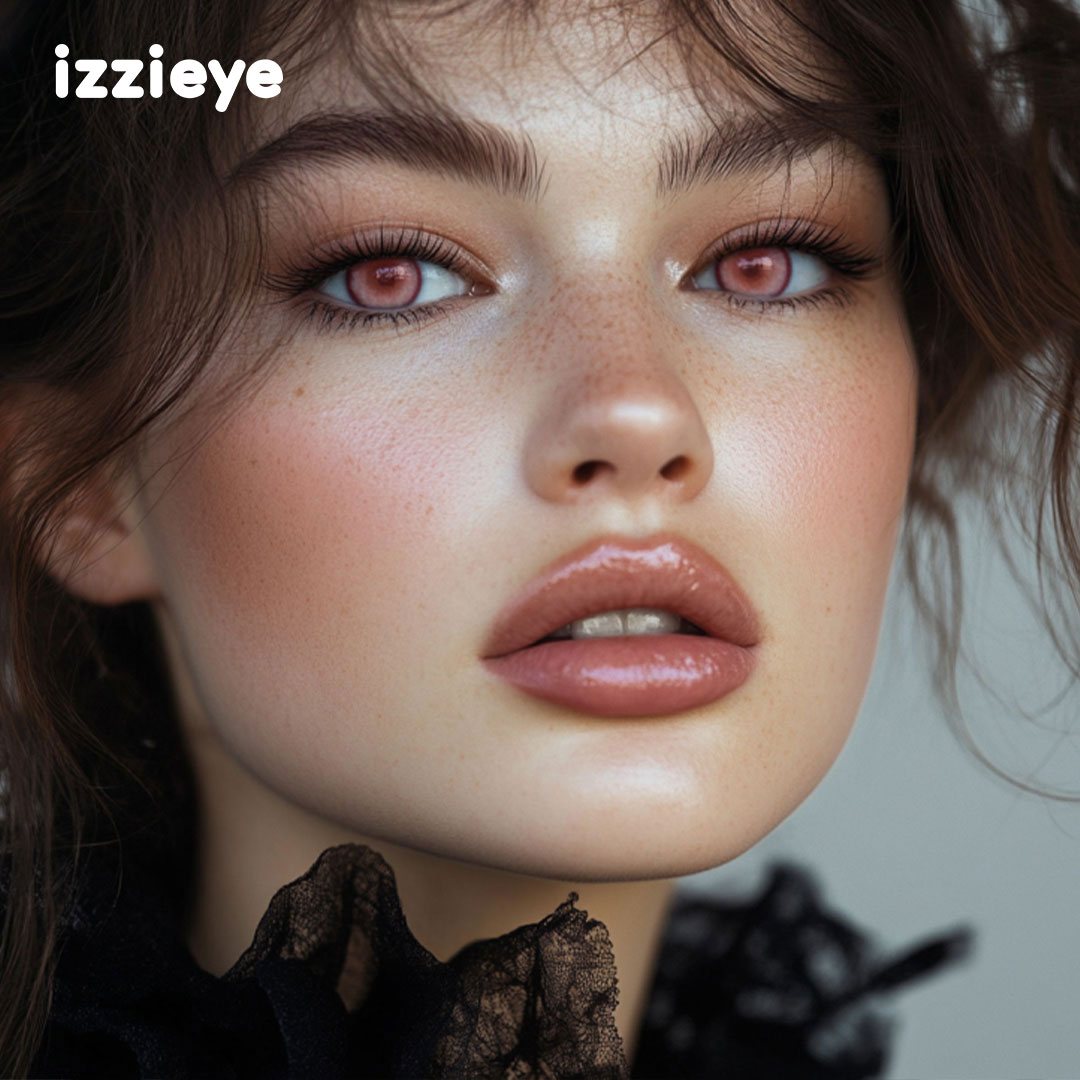 Cosplay Fairy Pink Colored Contact Lenses