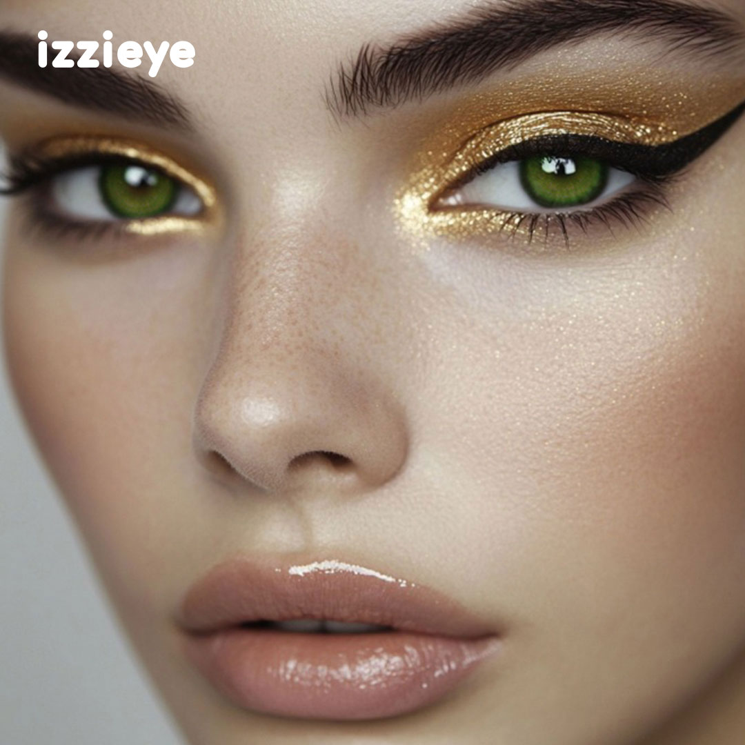 Cosplay KOI Green Colored Contact Lenses