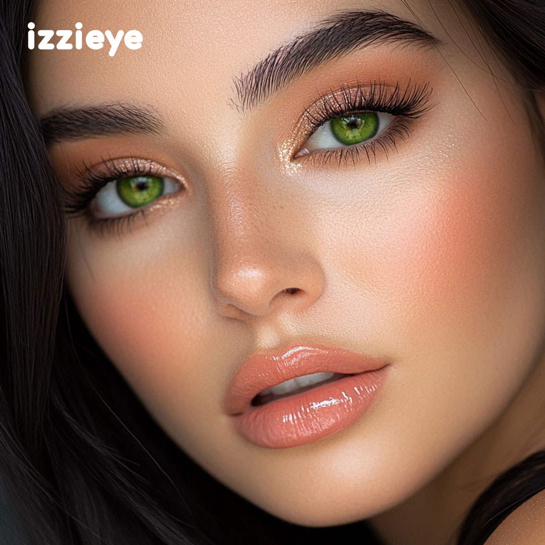 Cosplay KOI Green Colored Contact Lenses