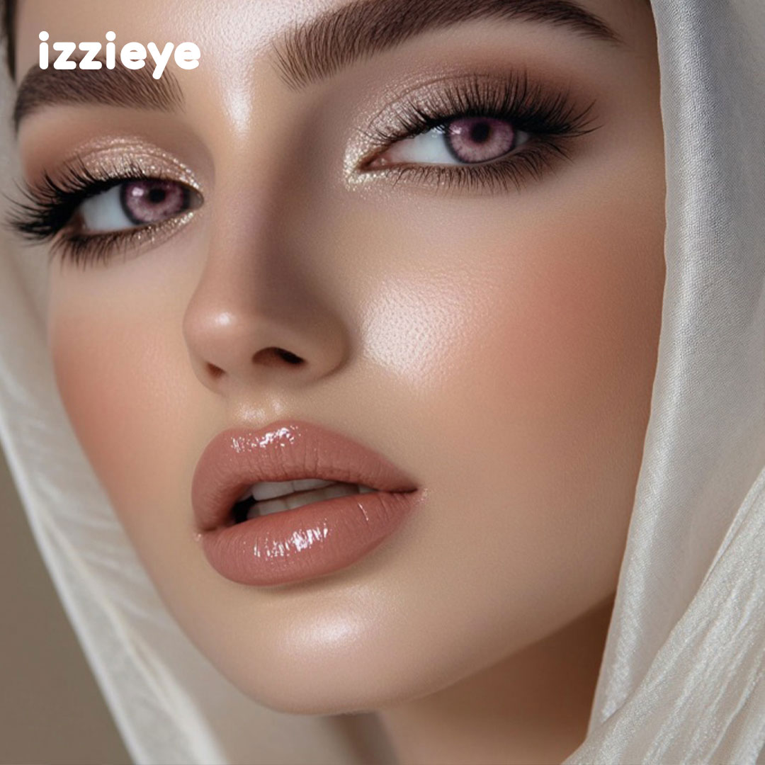 Cosplay KOI Pink Colored Contact Lenses - 1 Day