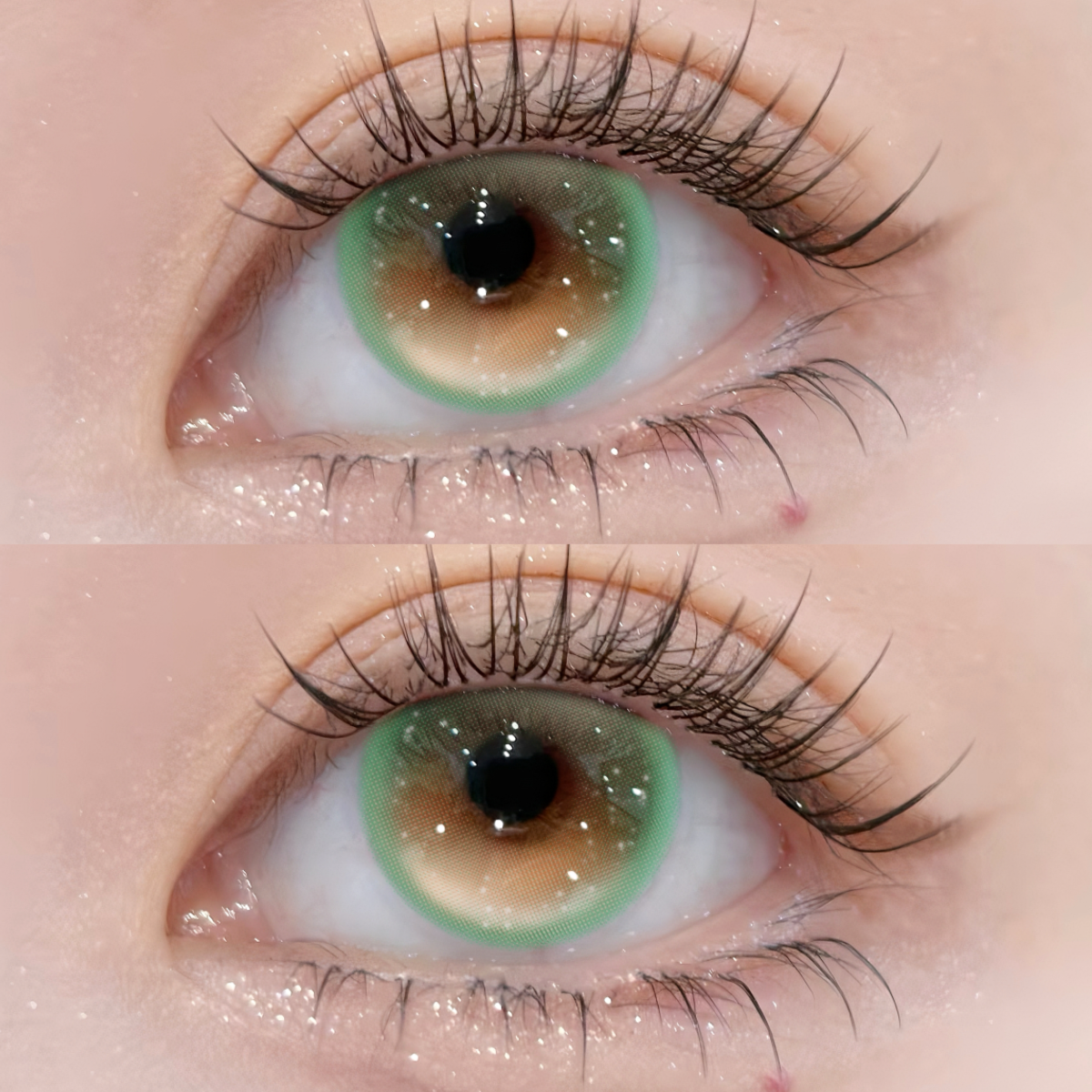 Aurra Green Colored Contact Lenses