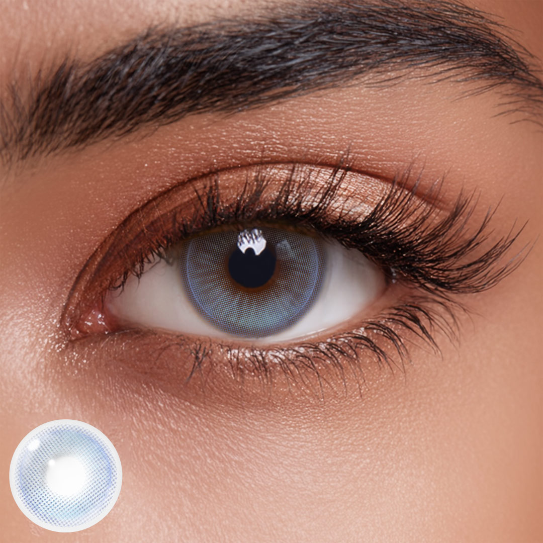 Ocean Blue Colored Contact Lenses