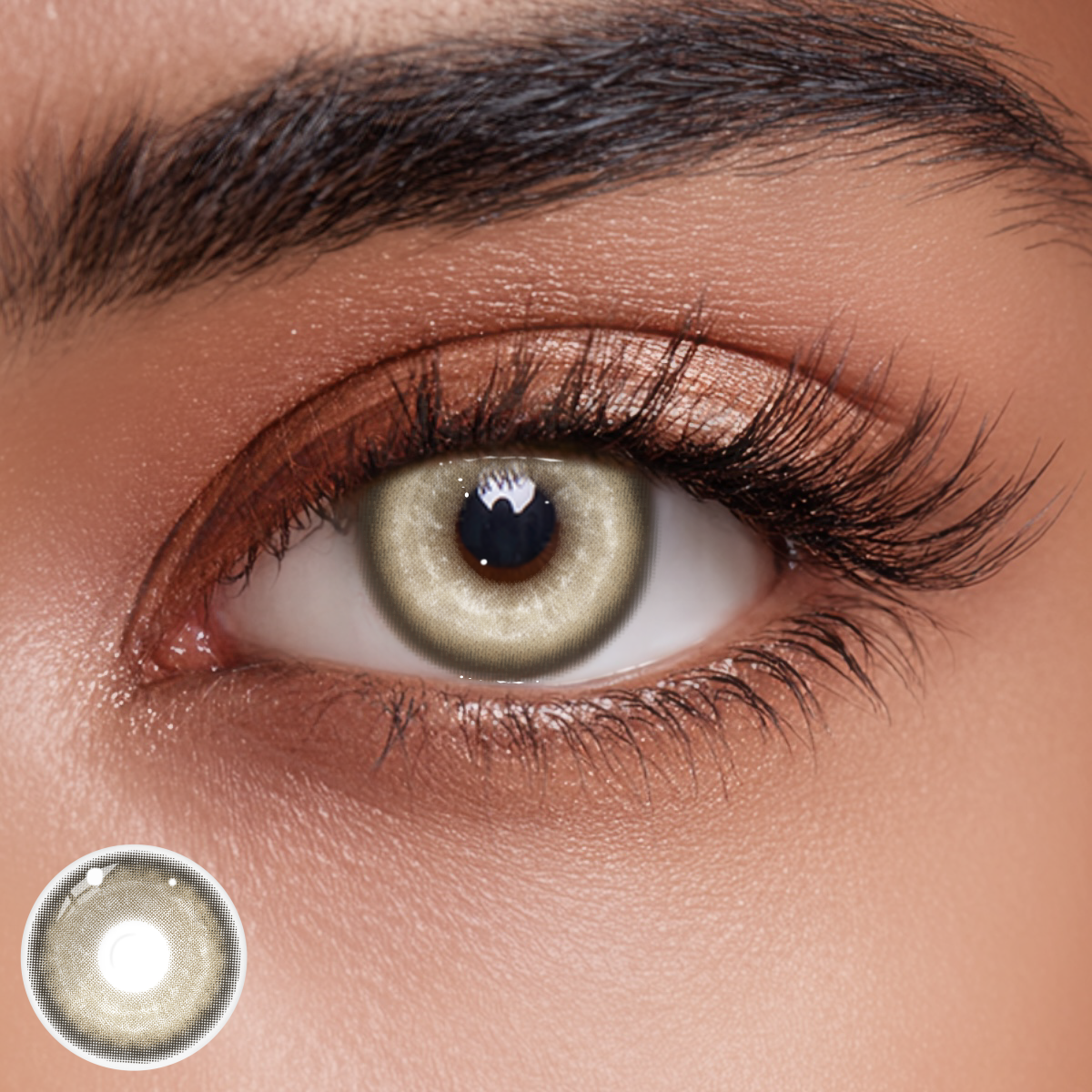 Cosplay KOI Chocolate Colored Contact Lenses