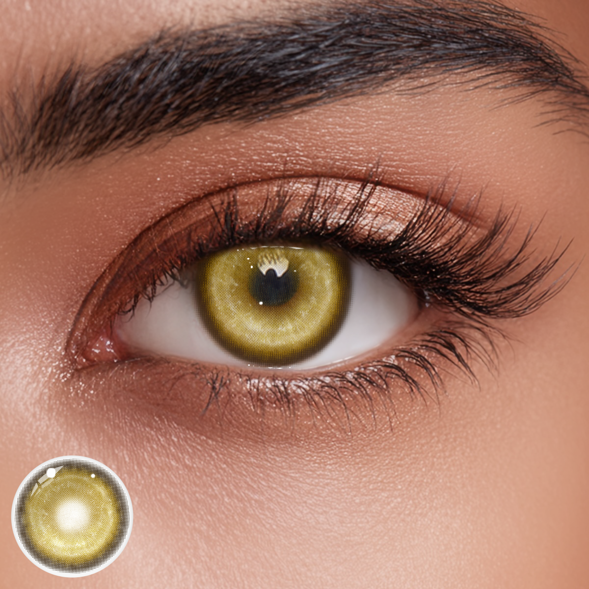 Cosplay KOI Brown Colored Contact Lenses