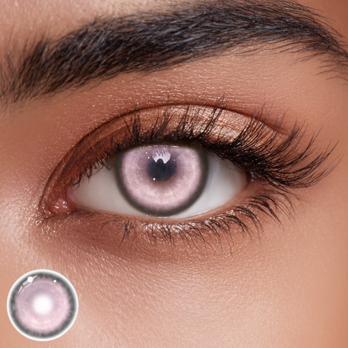 Cosplay KOI Pink Colored Contact Lenses