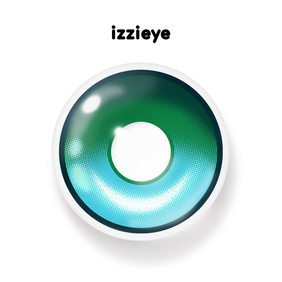 Cosplay Agate Green Colored Contact Lenses