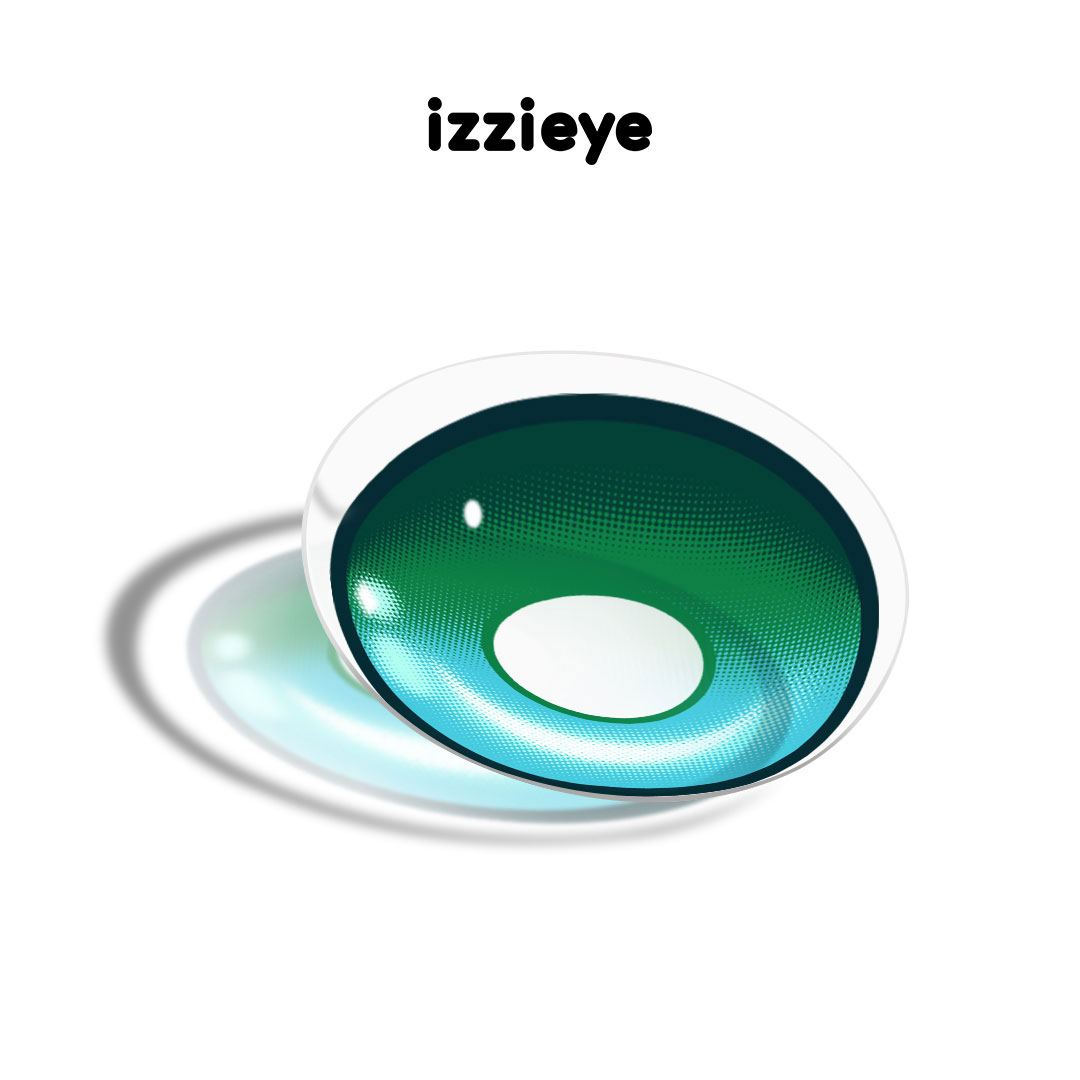 Cosplay Agate Green Colored Contact Lenses
