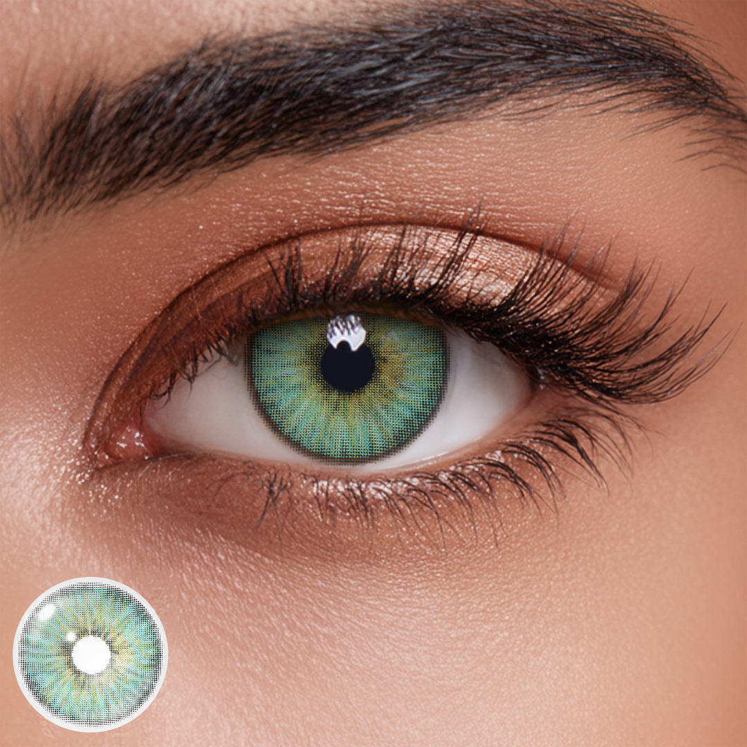 Amazonia Sahara Green Colored Contact Lenses