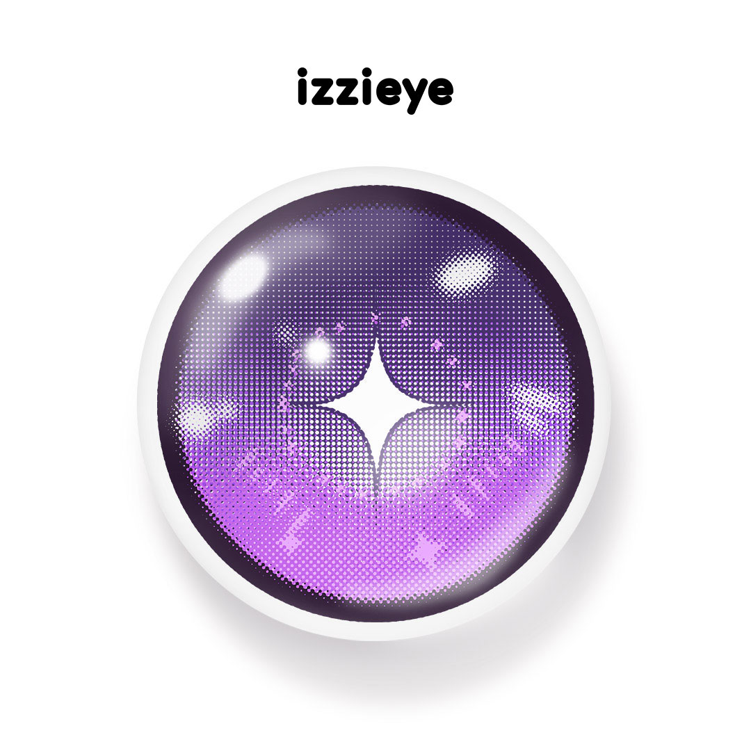 Cosplay Amethyst Blaze Purple Colored Contact Lenses