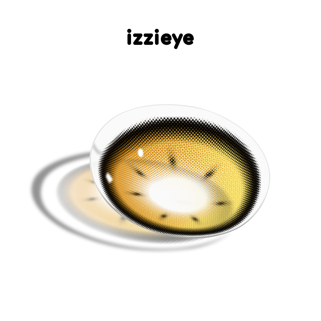 Auburn Gleam Brown Colored Contact Lenses